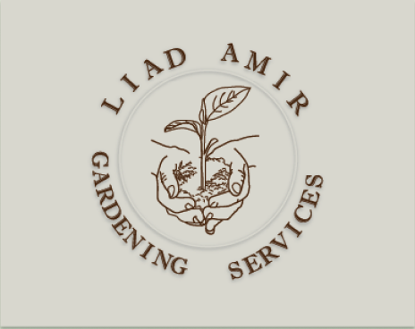 Liad Amir Gardening Services circular logo